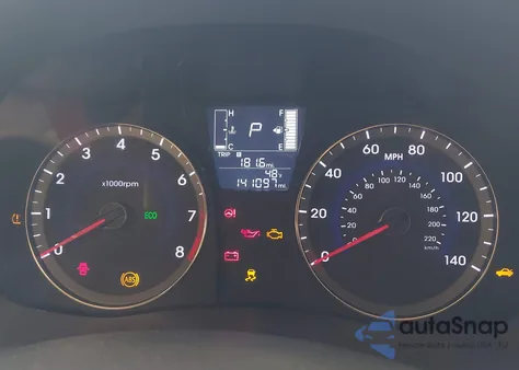 2016 Hyundai Accent Se z USA, uszkodzony, nr VIN KMHCT4AE6GU135942